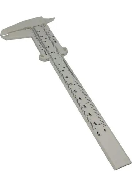 150MM Beyaz 150MM Sürmeli Kumpas Diyafram Derinlik Çapı Dıy Ölçü Aracı Mini Sürgülü Göstergeler Cetvel Mikrometre Ölçüm Aletleri Araçları (Yurt Dışından)