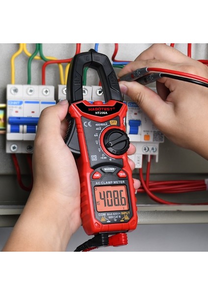 HT200A Mini Ac 200A Akım Kelepçesi Multimetre Pense Ampermetre Habotest Profesyonel Dijital 600A Amp Metre Ohm Kapasite 600 V Ac Dc Gerilim Test Cihazı (Yurt Dışından) modelleri