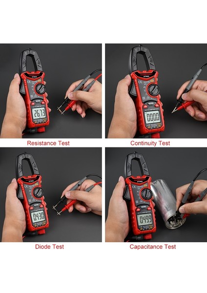 HT200A Mini Ac 200A Akım Kelepçesi Multimetre Pense Ampermetre Habotest Profesyonel Dijital 600A Amp Metre Ohm Kapasite 600 V Ac Dc Gerilim Test Cihazı (Yurt Dışından) indirimleri