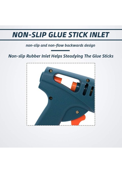 2.0X40MM Nozul 60W, Ab 60W 100W Ab Abd Tak Sıcak Tutkal Tabancası Güç Anahtarı ile Saf Bakır Nozullar 5 Tutkal Çubukları 11MM Ev Güç Aracı Ev Dıy Zanaat (Yurt Dışından) fırsatları