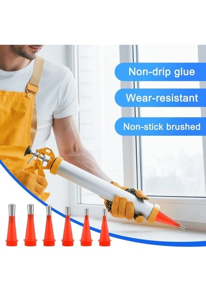 11PCS-A 11/22 Adet Paslanmaz Çelik Kalafat Memesi Aplikatör Tabanı ile Kalafat Sonlandırıcı Mastik Bitirme Aracı Mutfak Banyo Için (Yurt Dışından) modelleri