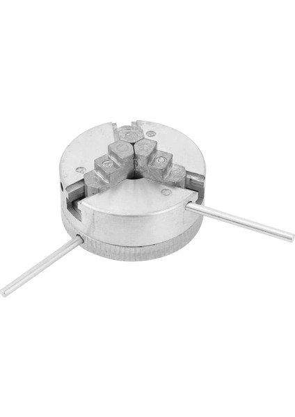 Güç Aracı Sıkma Çapı 1.8-56MM Manuel Üç Çeneli Ayna Mini Torna Ev Çinko Alaşım Ağaç Işleme Kendinden Merkezleme Dayanıklı (Yurt Dışından)