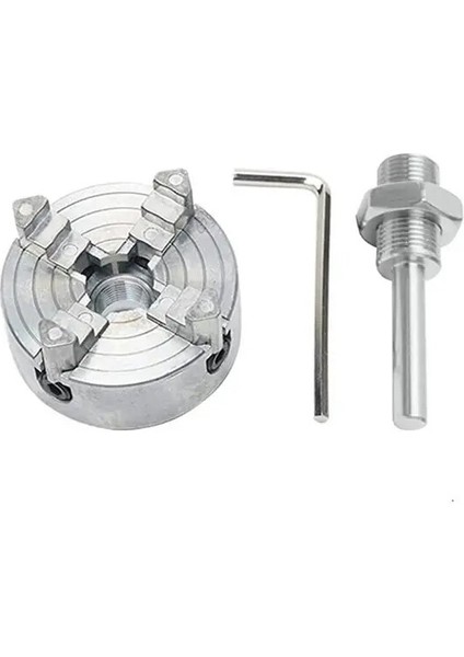 C 1 Takım Çinko Alaşımı 4 Çene/3 Çene Manuel Torna Aynası 125MM Kendinden Merkezleme W/montaj Cıvataları Taşlama Freze Torna Tezgahları Araçları (Yurt Dışından)