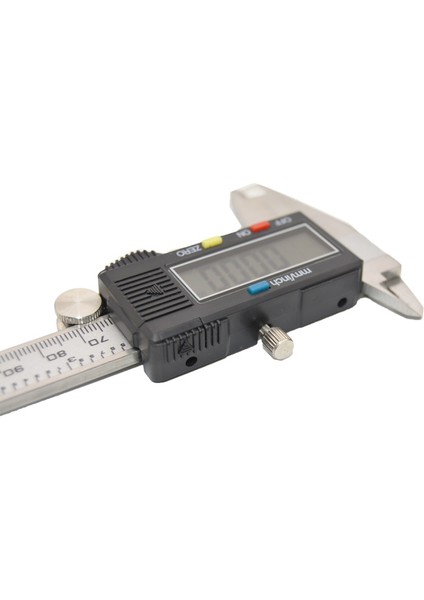 Sadece Bir Kumpas 150 mm Dijital Elektronik Sürmeli Kumpas Mikrometre 6 Inç Geniş Ekran LCD Ekran Paslanmaz Çelik Metal Kumpas Ölçüm Aleti (Yurt Dışından)