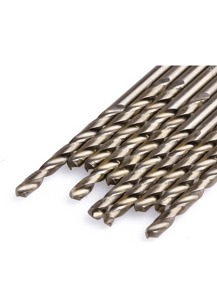 Kahverengi 10X Dayanıklı Dökme Demir Sert Plastik Hss Büküm Matkap Uçları Seti Yuvarlak Şaft Kaplamalı Yüzey Sondaj Ağaç Işleme Için (Yurt Dışından) fiyatları