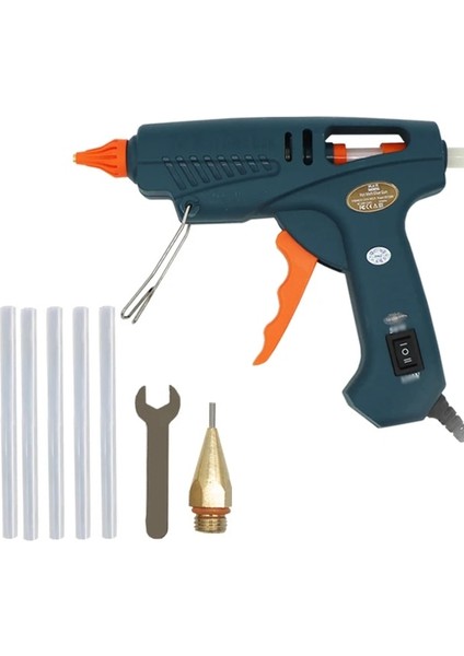 1.0X40MM 100W,AU Sıcak Tutkal Tabancası 50W/150W Sabit Sıcaklık Sıcak Tabancası 11MM Tutkal Çubukları Profesyonel Endüstriyel Eriyik Tabancası Yapıştırıcı Tamir Aracı (Yurt Dışından)