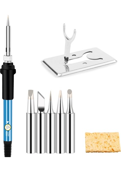 9 Adet Set B Abd 60W Elektronik Havya Ayarlanabilir Sıcaklık Cautin 110V 220V Abd/ab/ingiltere Mini Kolu Kalay Kaynak Makinesi Lehimleme Kiti (Yurt Dışından) indirimleri