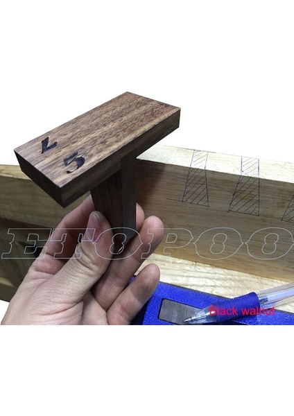 Model 2 Japon Siyah Ceviz Ağaç Işleme Çok Fonksiyonlu Kırlangıç Derece Ölçer Cetvel Ahşap Ferramentas Kırlangıç Çizici (Yurt Dışından)