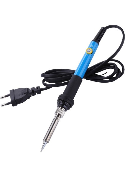 Siyah 220V Ayarlanabilir Sıcaklık Elektrikli Havya 220V 60W Fer A Souder Hızlı Isıtma Lehim Demir Elektronik Kaynak Aracı (Yurt Dışından)