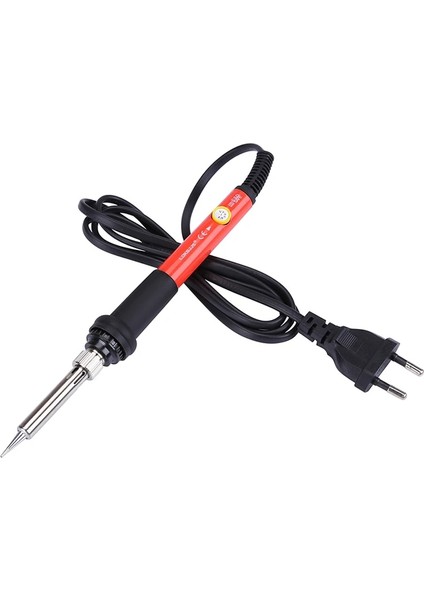 Siyah 220V Ayarlanabilir Sıcaklık Elektrikli Havya 220V 60W Fer A Souder Hızlı Isıtma Lehim Demir Elektronik Kaynak Aracı (Yurt Dışından)