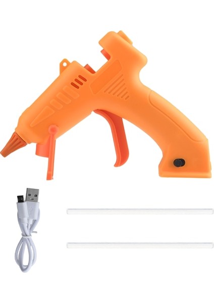 B Akülü 3.6 V Sıcak Tutkal Tabancası Tutkal Sopa ile USB Şarj Edilebilir Yüksek Sıcaklık Sıcak Tutkal Tabancası Tamir Aracı Ev Dıy Sıcak Tutkal Tabancası (Yurt Dışından)