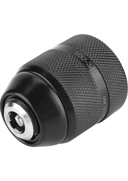 3/8-24UNF Konu 0.8MM-10MM Anahtarsız Metal Matkap Chuck Hızlı Değişim Adaptörü Döner Çekiç El Elektrikli Darbeli Matkap (Yurt Dışından)
