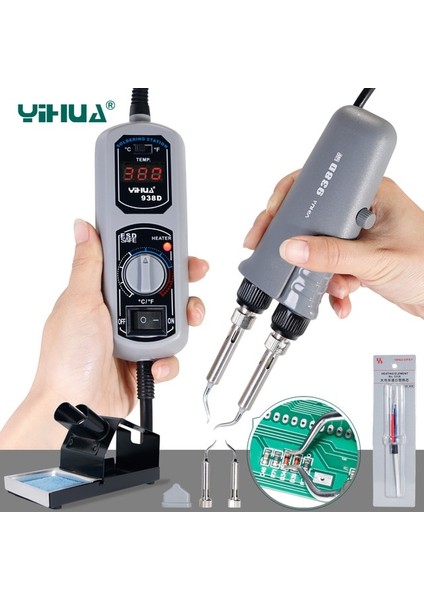 Ipuçları 220V Au Yeni 110V/220V Ab/abd/gb/au Fiş Yıhua 938D Taşınabilir Sıcak Cımbız Mini Lehimleme Istasyonu Bga Smd Tamiri Için Sıcak Cımbız (Yurt Dışından)