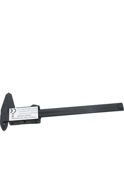 Siyah 100MM Attkoo 150MM Elektronik Dijital Kumpas 6 Inç Dijital Cetvel Karbon Fiber Sürmeli Kumpas Ölçer Mikrometre Ölçme Aracı (Yurt Dışından)