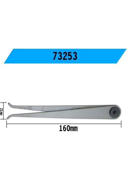 73261 Shınwa Karbon Çelik Göstergesi Iç Kaliper Dış Kaliper Iç ve Dış Kaliper Boru Çapı Ölçme Aracı (Yurt Dışından) modelleri
