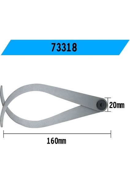 73261 Shınwa Karbon Çelik Göstergesi Iç Kaliper Dış Kaliper Iç ve Dış Kaliper Boru Çapı Ölçme Aracı (Yurt Dışından) indirimleri