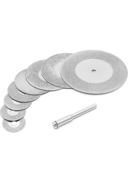 Gümüş 16MM 5 Adet 16/18/20/25/30/35/40/50MM Diamonte Kesme Diskleri Matkap Ucu Shank Döner Alet Bıçağı 367D (Yurt Dışından) fırsatları