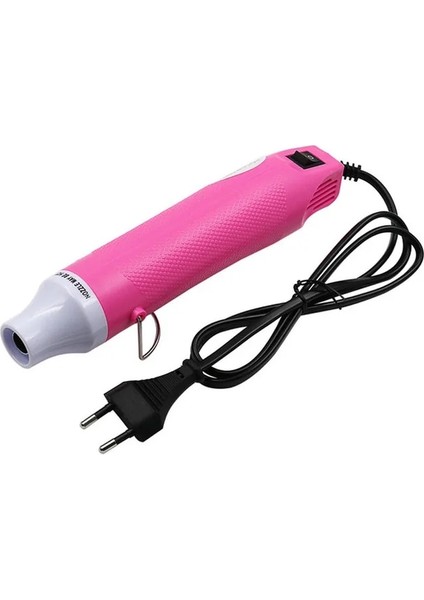 Pembe 220V Ab 220V Dıy Isı Tabancası Kullanarak Elektrikli Alet Sıcak Hava 300W Sıcaklık Tabancası Destekli Koltuk Shrink Plastik Dıy Aracı Rengi (Yurt Dışından)