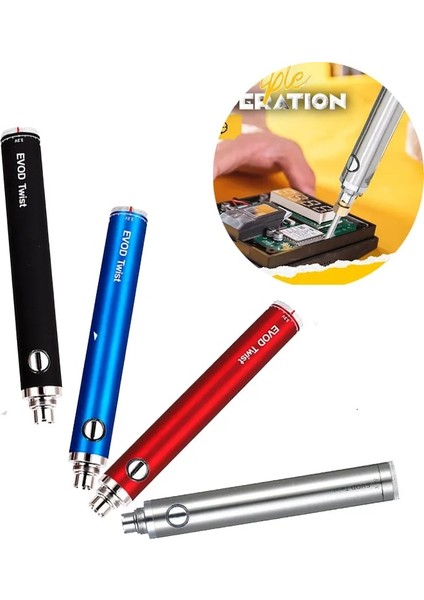 Sıyah 4 Renk Kablosuz Şarj Demir USB 5V 15W Kablosuz Şarj Edilebilir Havyalar 510 Arayüzü Taşınabilir Kaynak Onarım Araçları (Yurt Dışından) indirimleri