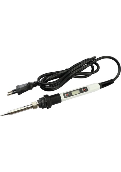 Siyah Set-1 220V Ab Tak Ayarlanabilir Sıcaklık Elektrikli Havya 80W 220V / 110V LCD Dijital Ekran Kaynak Demir Ipuçları Kalay Tamir Aletleri Seti (Yurt Dışından)