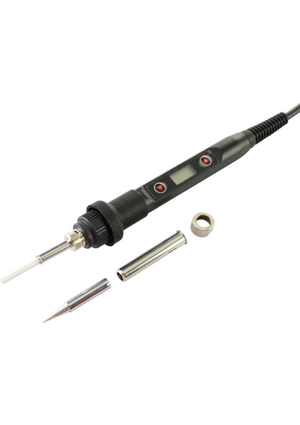 Black Set-1 110V Us Plug 80W LCD Elektrikli Havya Ayarlanabilir Sıcaklık Elektrikli Havya Lehimleme Onarım Aracı Kiti (Yurt Dışından) fırsatları