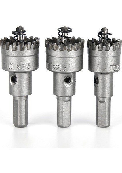 17MM Delik Testere Karbür Ucu Çekirdek Matkap Ucu Çelik Alüminyum Paslanmaz Çelik Levha Perfore Matkap Uçları 16-32MM (Yurt Dışından)