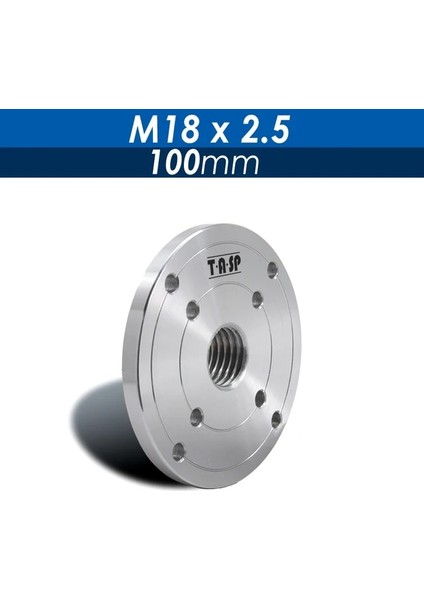 M18 x 2.5 Tasp 4 "100MM Ahşap Torna Yüz Plakası M33 M18 1 Inç Dişli Ağaç Işleme Makinesi Torna Aynası Flanş Ön Plakası (Yurt Dışından)