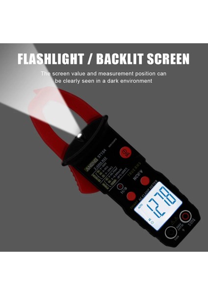 ST184 Sarı Ac/dc Gerilim Test Cihazı Profesyonel Multimetre Dijital Pens Metre Ohm Hz Test Cihazı ST184 6000 Sayım Gerilim Ölçer True Rms (Yurt Dışından) indirimleri