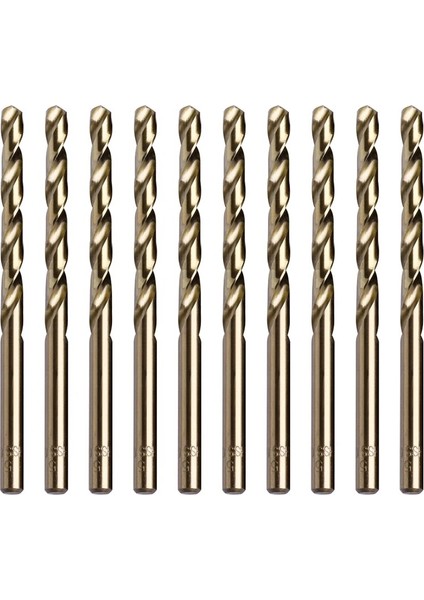 Kahverengi 10 Adet Hss Yüksek Hızlı Çelik Mini Matkap Uçları Sondaj Delikleri Için Dayanıklı Demir Dışı Metal (Yurt Dışından) fiyatları