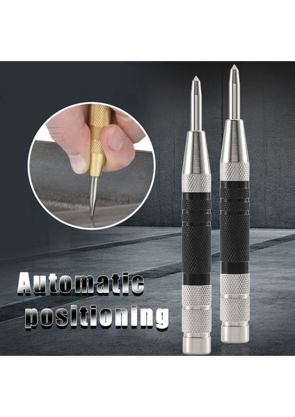 Altın Süper Güçlü Otomatik Merkez Punch Kerner Konumlandırma Yaylı Ayarlanabilir Marker Ahşap Cam Pres Dent Metal Matkap (Yurt Dışından) fiyatları