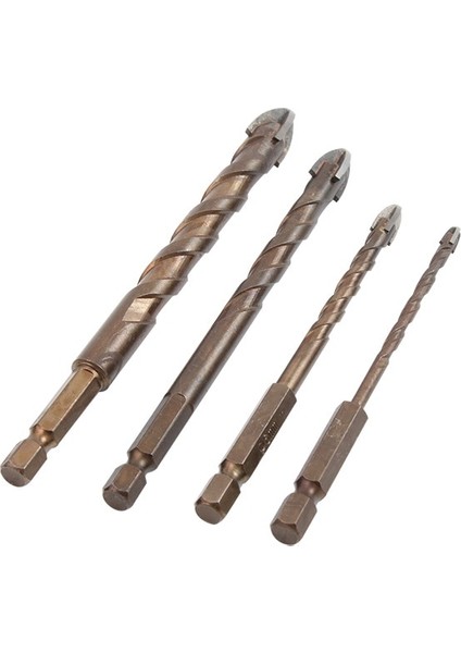 7mm Justınlau Uzatmak Çapraz Altıgen Kiremit Uçları Cam Seramik Beton Delik Açıcı Alaşımlı Üçgen Matkap Boyutu 3/4/5/6/8/10/12MM (Yurt Dışından) fiyatları