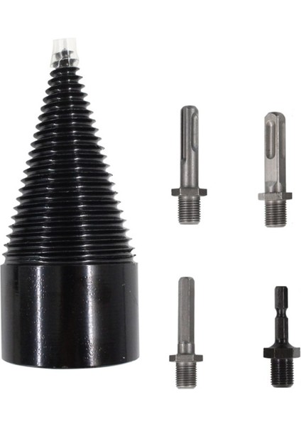 32MM Ahşap Kütük Yarıcı Yakacak Odun Matkap Ucu Ağır Hizmet Tipi Matkap Vidalı Koni Sürücü Ahşap Ayırıcı Vida Koni Çıra Kraker Dropshipping (Yurt Dışından)