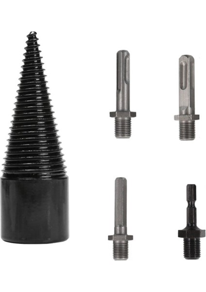 32MM Ahşap Kütük Yarıcı Yakacak Odun Matkap Ucu Ağır Hizmet Tipi Matkap Vidalı Koni Sürücü Ahşap Ayırıcı Vida Koni Çıra Kraker Dropshipping (Yurt Dışından)