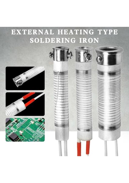 80W 1 Adet Harici Isıtma Elemanı Yedek Elektrikli Havya Çekirdek 220V 30W40W60W Kaynak Ekipmanları Aracı Metal Işleme Aksesuarı (Yurt Dışından) modelleri