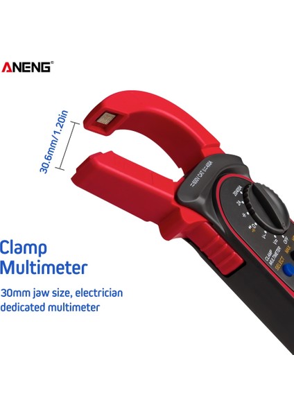 Mavi Aneng ST201 Dijital Pens Metre Kelepçe Multimetre 4000 Sayımlar Kelepçe Ampermetreler Güç Testi Otomotiv Ac / Dc Gerilim Akım Test Cihazı (Yurt Dışından) modelleri