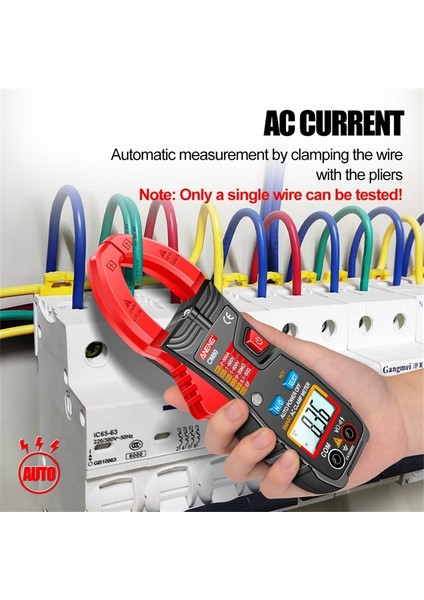 CM81 Siyah Akıllı Arka Işık Dijital Ekran Pens Metre Yüksek Hassasiyetli Çok Metre 400A Ac/dc Kelepçe Ampermetre Ev Ölçümü (Yurt Dışından) modelleri