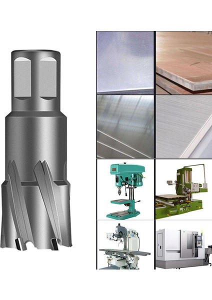 14MM Delik Testere Karbür Ucu Karot Manyetik Matkap Ucu Çelik Karbür Metal Kesici Aracı Kalın Çelik Plakalar Sondaj Parlatma (Yurt Dışından) fiyatları