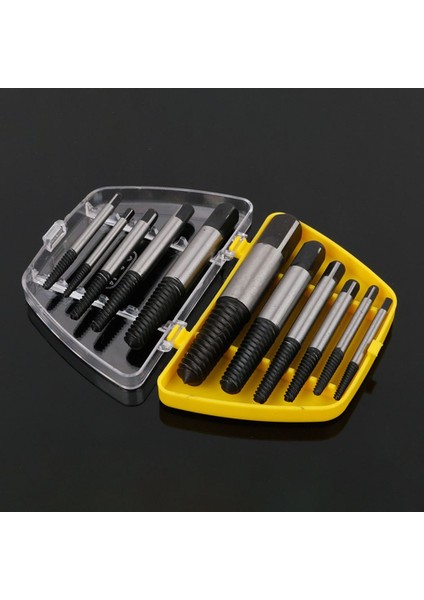 5pcs-B Hasarlı Kırık Vida Sökücü Çıkarıcı Matkap Uçları 5 Adet Çelik Dayanıklı Kolay Çıkarıcı Sökücü Merkezi Matkap Hasarlı Cıvata Sökücü Alet Seti (Yurt Dışından)
