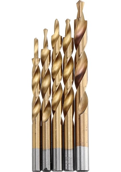 10-5mm Titanyum Kaplama Büküm Adım Matkap Uçları Manuel Cep Delik Jig Master Sistemi 8-4/9-5/10-5/10-6/12-8mm Ağaç Işleme Aleti (Yurt Dışından)