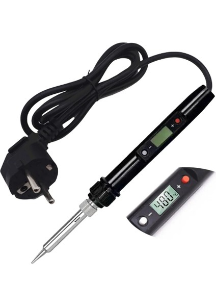 Havya Standı Ab Elektrikli Havya 80W LCD Dijital Ekran Ayarlanabilir Sabit Sıcaklık Dahili Isıtma Kaynak Araçları 220V/110VEU/USPLUG (Yurt Dışından) fiyatları