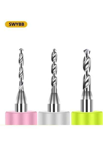 4.65MM Yuvarlak Pcb Matkap Ucu Mikro Dıy Mini Sondaj 3.175 Çap Tungsten Karbür Cnc 0.1-6.8mm Makine Baskı Devre 10 Adet Set (Yurt Dışından)