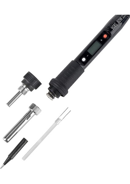 Mavi 80W 110V, Abd Jcd Ayarlanabilir Sıcaklık LCD Havya Kiti 110V 220V 80W Lehim Kaynak Araçları Lehimleme Uçları Tel Lehim Sökme Pompası Isıtıcı (Yurt Dışından)