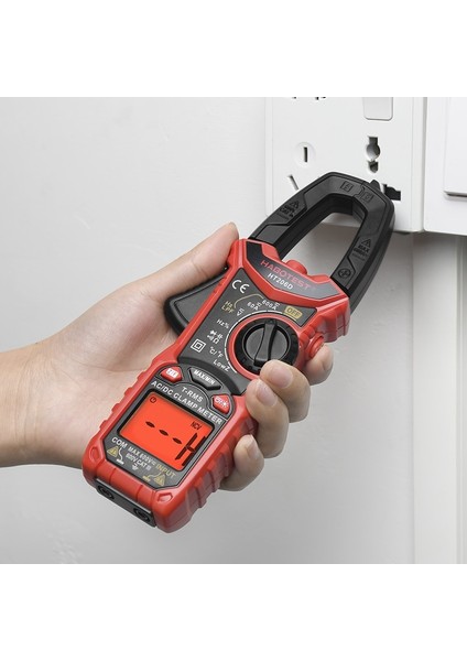 HT200A Mini Temel Akım Pens Metre Profesyonel Dijital Multimetre Test Cihazı Ohm Hz Kapasite Sıcaklık C/f Ac Dc Amp Pense Habotest HT206D (Yurt Dışından) fırsatları