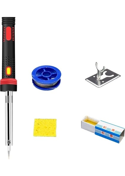 Gri 30W, Au Elektrikli Kalay Havya Elektrikli Kaynakçı Elektronik Için Isı Kalemi 30W 40W 60W Gösterge Işığı ile Harici Isıtma Aracı (Yurt Dışından)