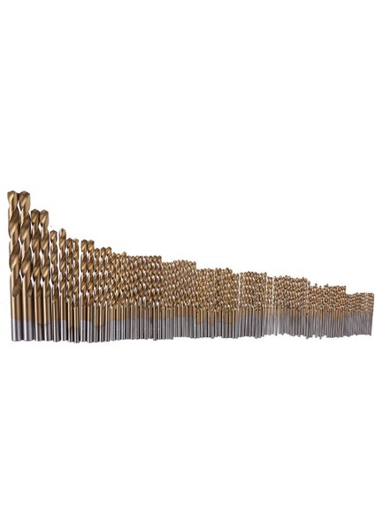 105 Adet 105 Adet Büküm Hss Matkap Ucu Seti Titanyum Kaplamalı 1.5mm Ila 10MM Güç Aracı Paslanmaz Çelik Metal Hss-Co Kobalt Kiti (Yurt Dışından) fiyatları