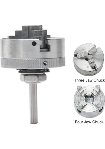 B Z011 Torna Aynası 3/4 Çeneli Ayna Elektrikli Matkap Biyel Kendinden Merkezleme Aynası Metal Mini Chuck Collet Torna Aksesuarı (Yurt Dışından) indirimleri