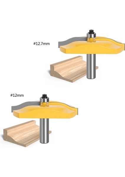 12MM 12MM 1/2 ''shank Yükseltilmiş Panel Yönlendirici Bit Ogee Kapı ile Dayanıklı Karbür Alaşımlı Ağaç Işleme Kesici Freze Aracı Dropship (Yurt Dışından) modelleri
