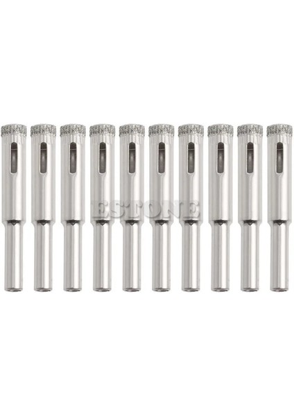 10MM 10 Adet Elmas Kaplı Çekirdek Matkap Uçları 5mm 6mm 8mm 10MM 12MM Delik Testere Cam Karo Seramik Mermer Çalışma Aksesuarları (Yurt Dışından) fiyatları
