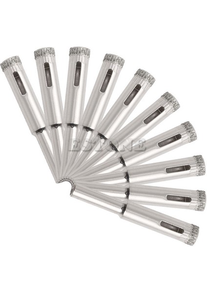 10MM 10 Adet Elmas Kaplı Çekirdek Matkap Uçları 5mm 6mm 8mm 10MM 12MM Delik Testere Cam Karo Seramik Mermer Çalışma Aksesuarları (Yurt Dışından) modelleri
