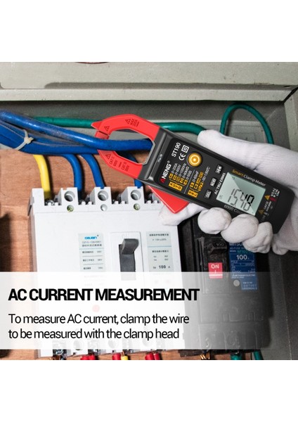 Kırmızı Aneng ST190 Multimetre LCD Dijital Otomatik Akım Pens Metre Dc Ac Ampermetre Gerilim Voltmetre Ohmmetre Direnç Sıcaklık (Yurt Dışından) fiyatları